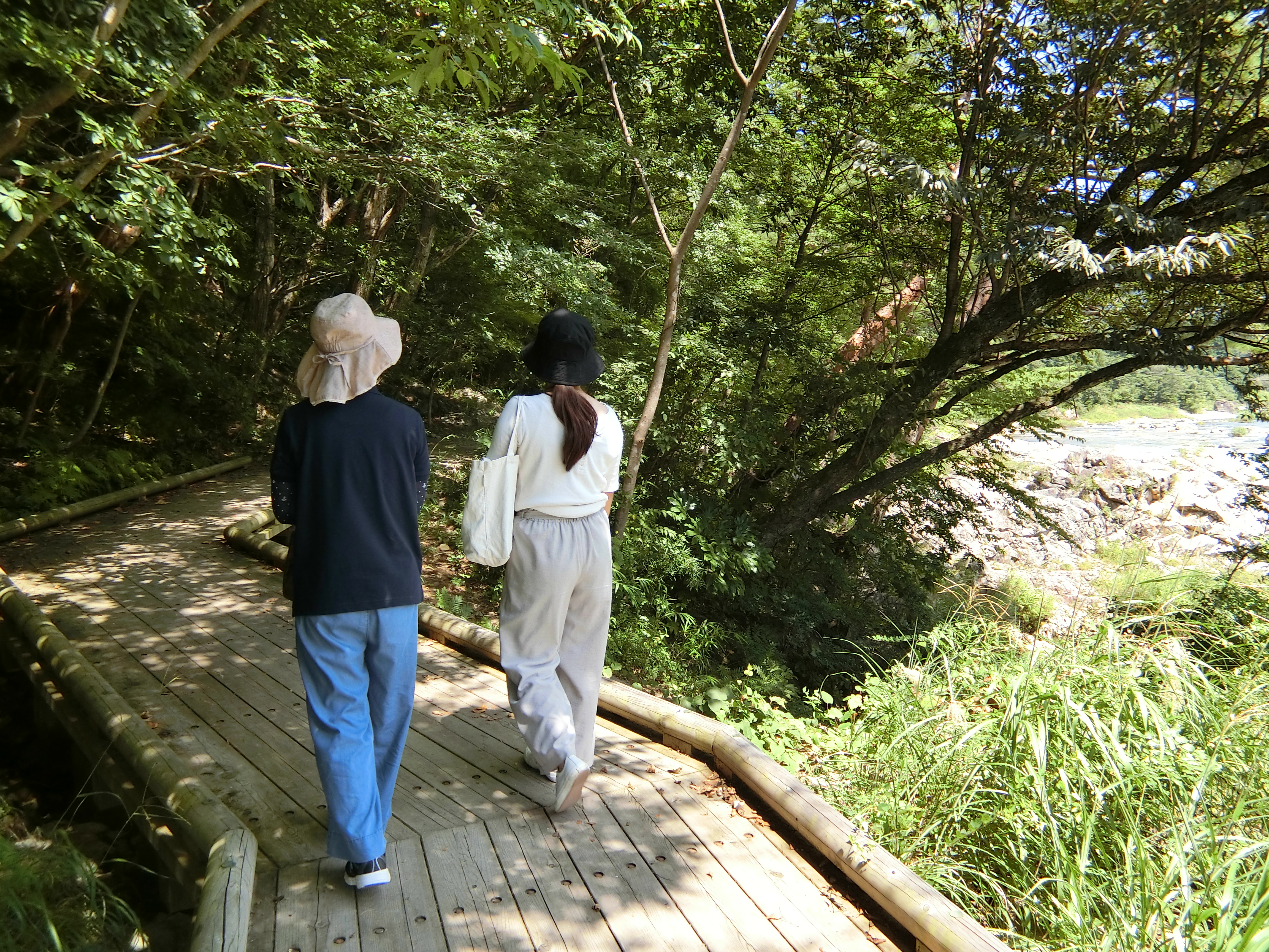 大滝河川遊歩道