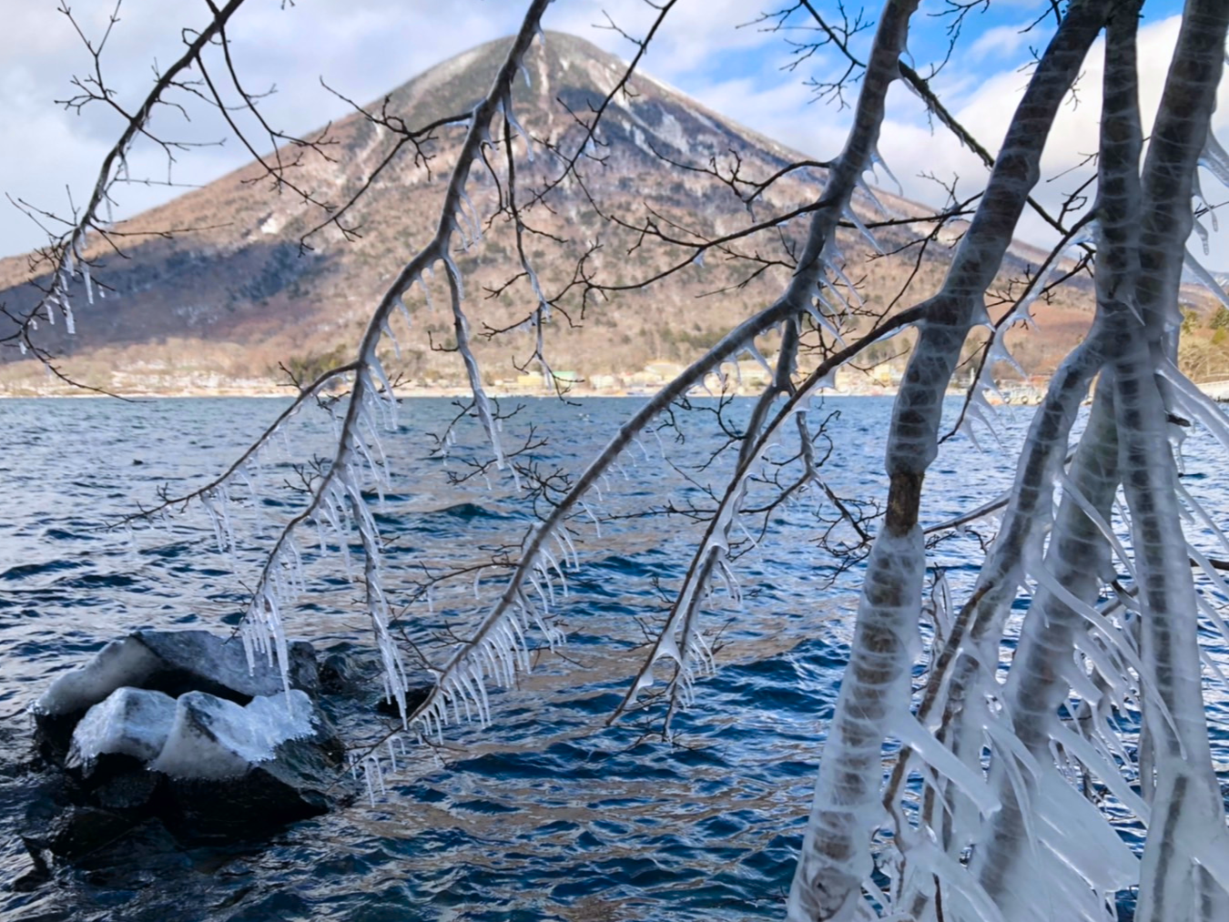 中禅寺湖（しぶき氷）