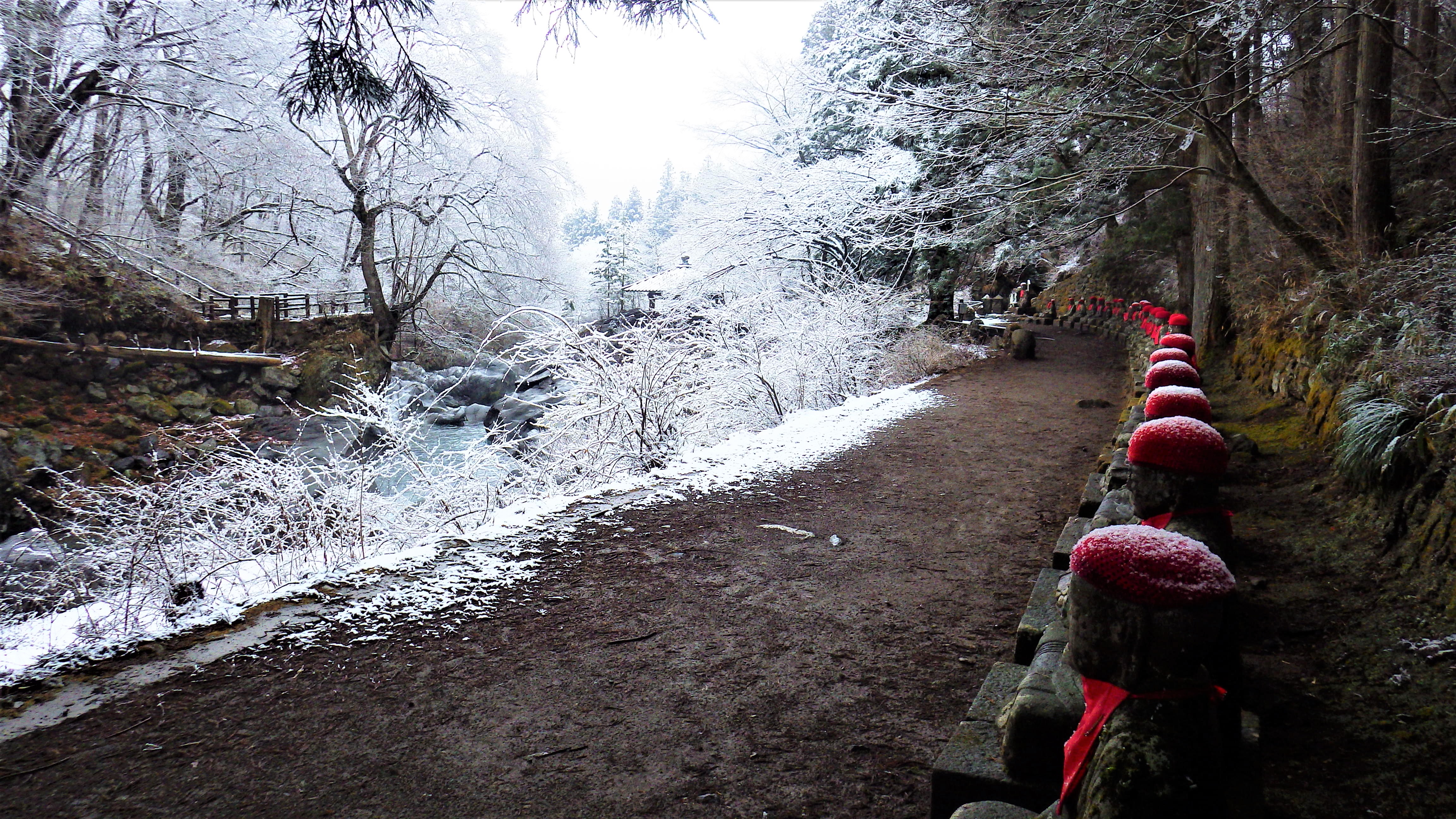 憾満ヶ淵（雪）