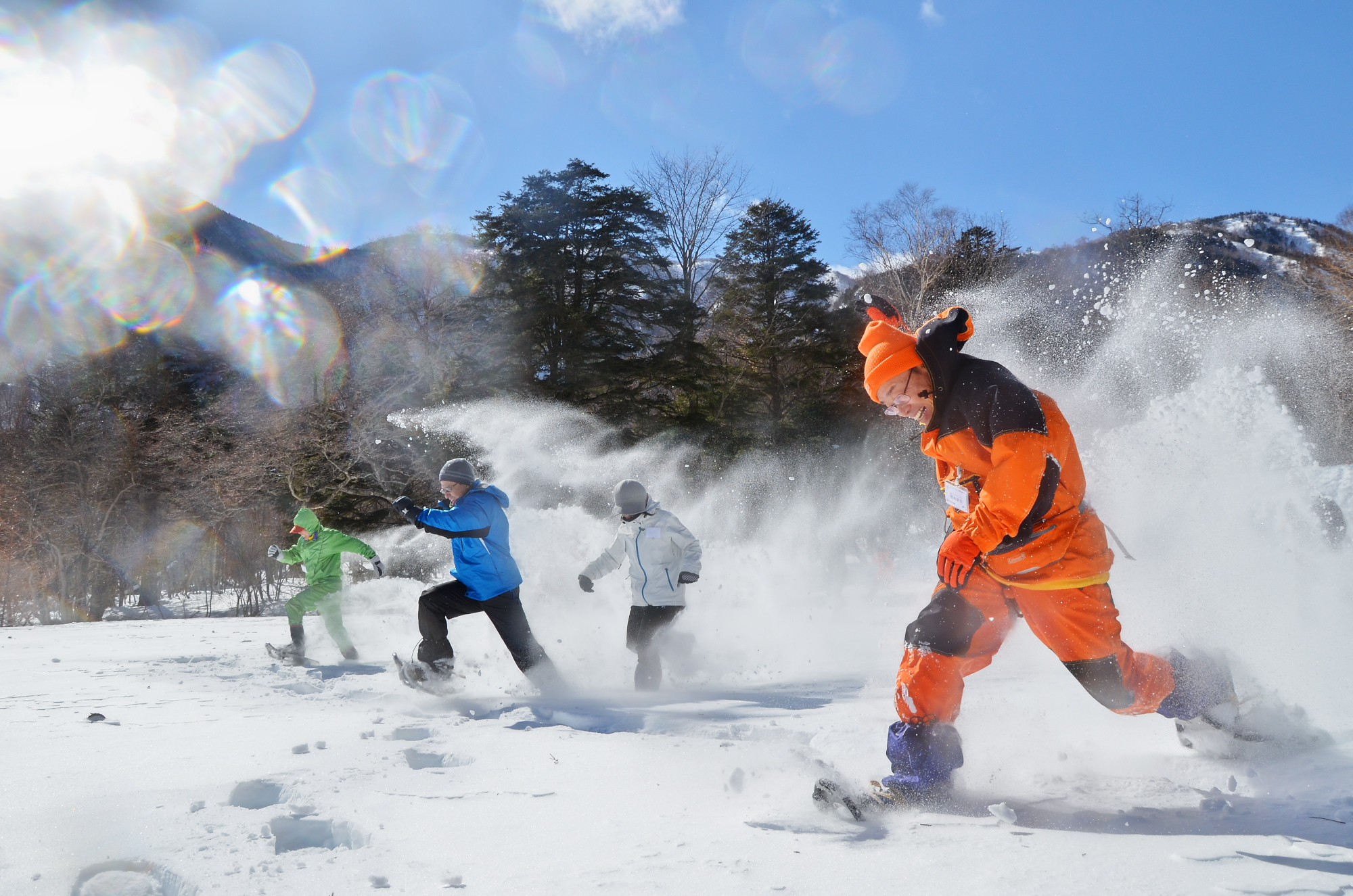 Experience the Magic of "Diamond Dust" Powder Snow